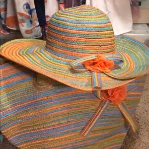 Beach hat and bag